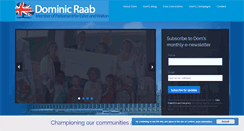 Desktop Screenshot of dominicraab.com